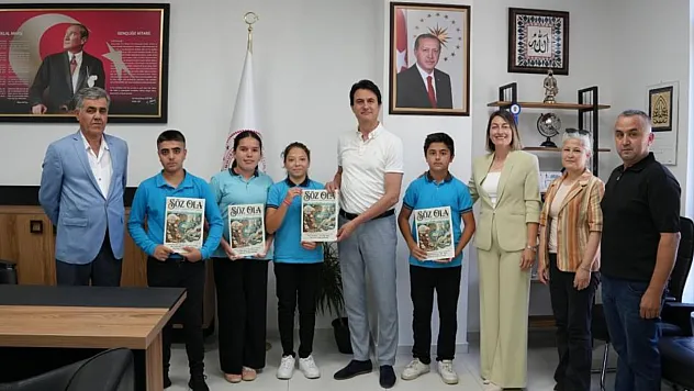 Köyceğiz Ortaokulu 'Dijital Dergi' üçüncüsü oldu
