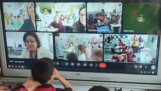 Köyceğiz Yangı İlkokulu öğrencileri 10 ülkeyle iletişim kurdu
