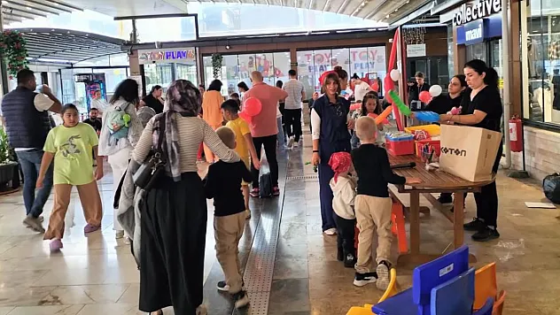 Köyceğizli çocuklar etkinliklerde gönüllerince eğlendi