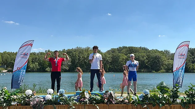 Köyceğizli kanocu Yıldırım ve Demir'den Bratislava'da üstün performans