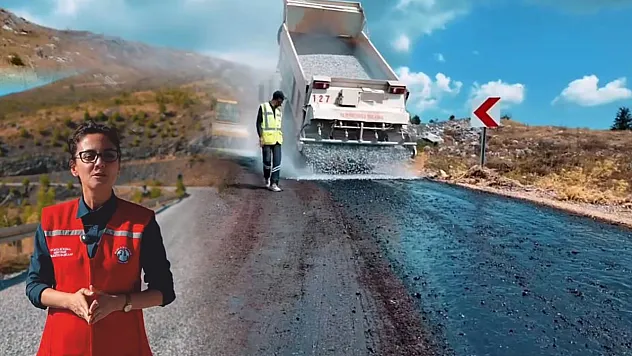 Kozağaç-Kavaklıdere yolunda 16 kilometrelik yenileme çalışması tamamlandı