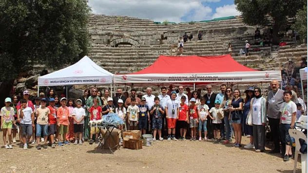 Kültürel Miras Çocuk Çalıştayı Atölye Çalışmaları Köyceğiz'de Yapıldı