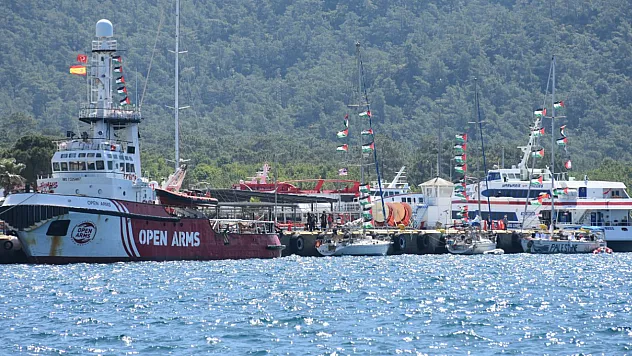 'Küresel Sumud Filosu' Marmaris'te