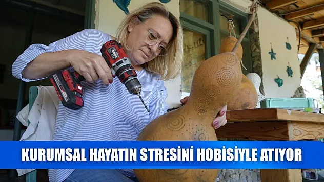 Kurumsal hayatın stresini hobisiyle atıyor