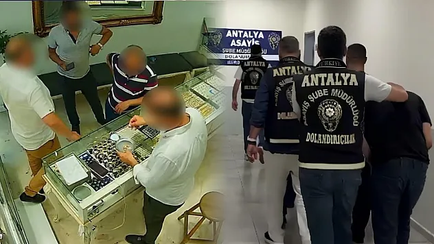 Kuyumculara sahte altın diş satan şüphelilere, polisten 'Gülen yüz' operasyonu