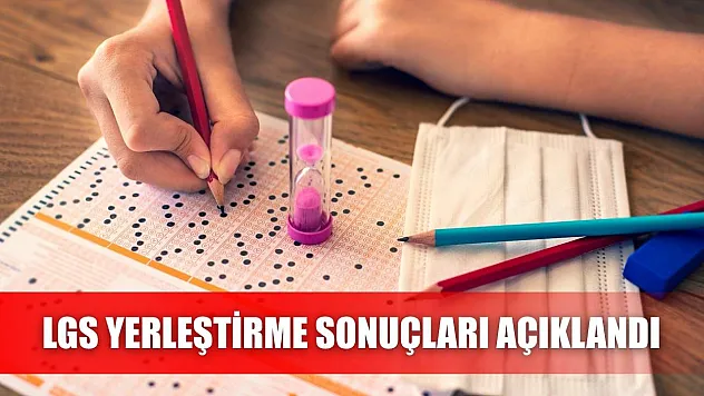 LGS yerleştirme sonuçları açıklandı