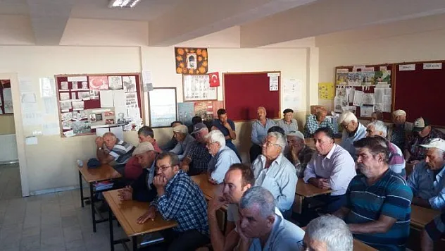 Mahalleleri için 3 ayda bir toplanıyorlar