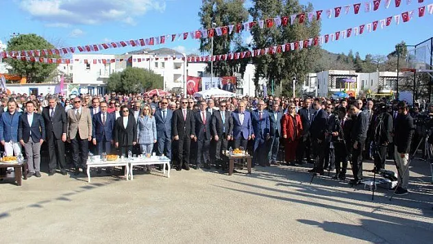 Mandalina şenliğine akın ettiler