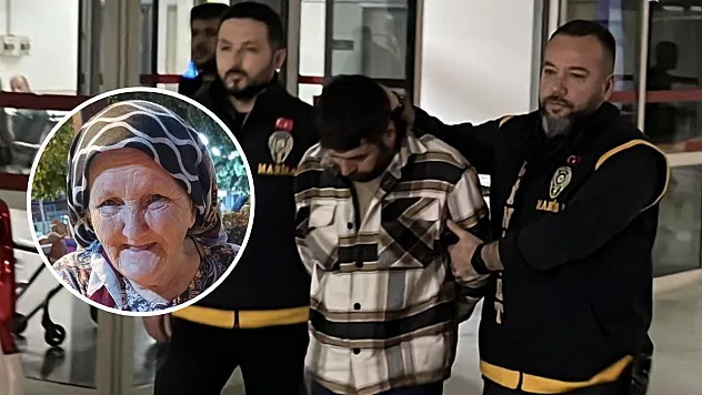 Manisa'da 5 yarım altın için yaşlı kadını öldürdü