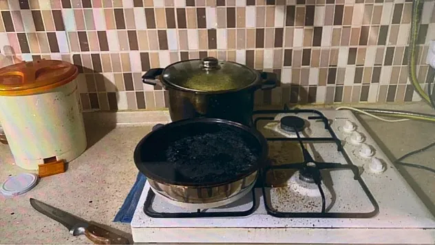 Manisa'da ocakta unutulan yemek yaşlı kadının ölümüne neden oldu