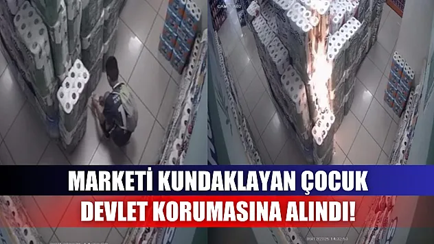 Marketi kundaklayan çocuk, devlet korumasına alındı