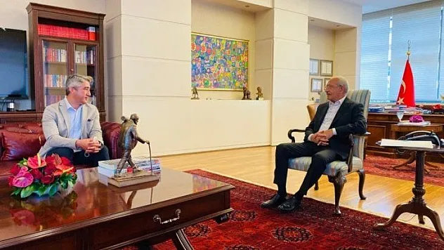 Marmaris Belediye Başkanı Oktay, Kılıçdaroğlu ile görüştü