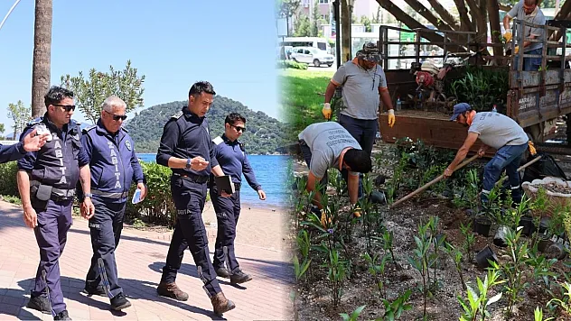 Marmaris Belediyesi bayramda da sahada olacak