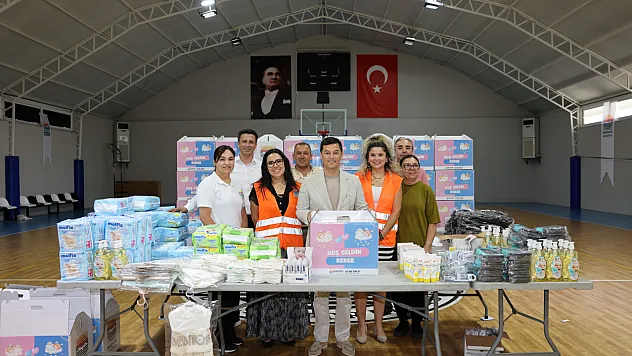 Marmaris Belediyesi 'Hoş Geldik Bebek Paketi' ile ailelerin sevincine ortak oluyor
