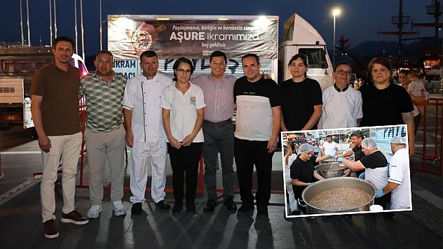 Marmaris Belediyesi'nden 2 bin kişilik aşure hayrı