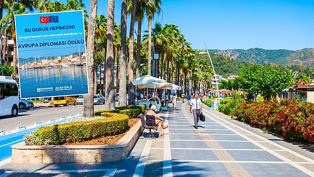 Marmaris Belediyesi'ne Avrupa'dan prestijli ödül