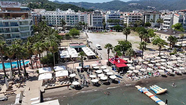Marmaris Belediyesi'nin kafesi vatandaşların gözdesi oldu