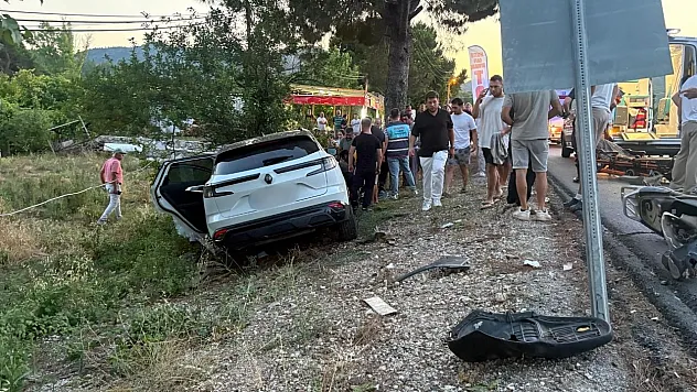 Marmaris-Datça yolunda kaza: 1 yaralı