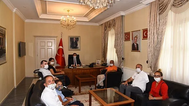 Marmaris Engelli ve Aileleri Birliği Derneği'nden Vali Orhan Tavlı'ya Ziyaret