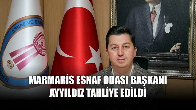 Marmaris Esnaf Odası Başkanı Ayyıldız tahliye edildi
