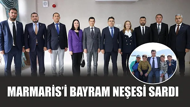 Marmaris'i bayram neşesi sardı