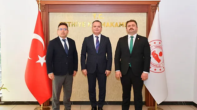Marmaris Kaymakamı Kaya'dan Fethiye'ye ziyaret