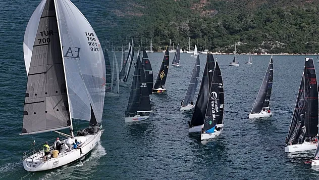 Marmaris MIYC Kış Trofesi Yat Yarışları'nın 2. ayağı başladı