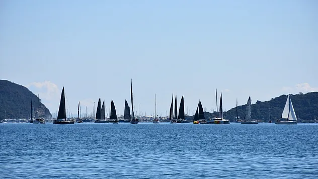 Marmaris MIYC Kış Trofesi Yat Yarışları'nın 3. ayağı başladı