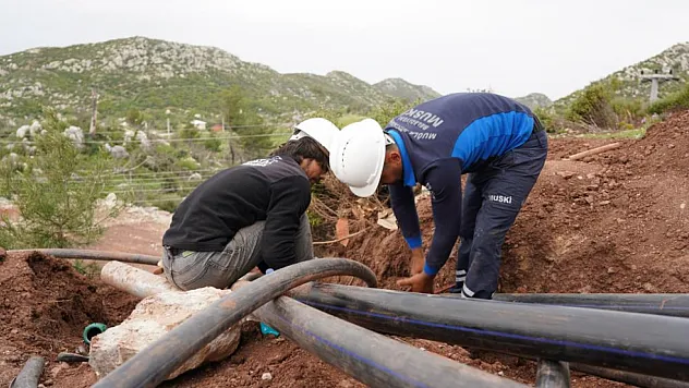 Marmaris Orhaniye ve Osmaniye Mahallelerinin su sorunu çözüldü