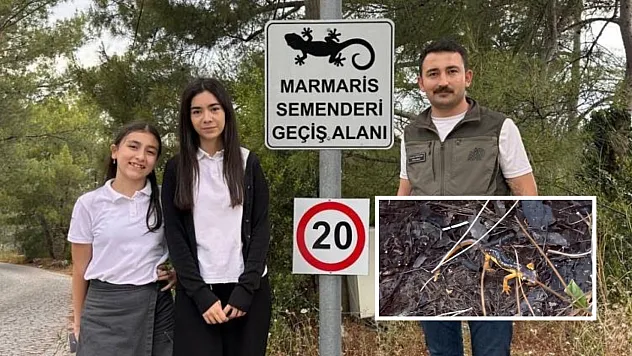 Marmaris Semenderine öğrencilerden yakın koruma