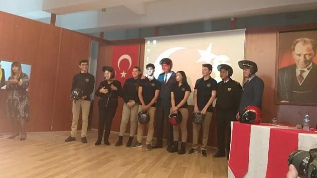 Marmaris'ta 'Sen kaskınla çok daha havalısın' projesi