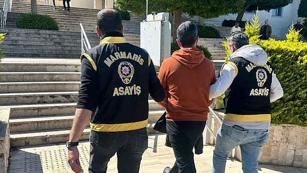 Marmaris'te 15 yıldır aranan hükümlü uyuşturucuyla yakalandı