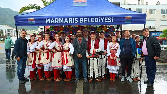 Marmaris'te 23 Nisan havası devam ediyor