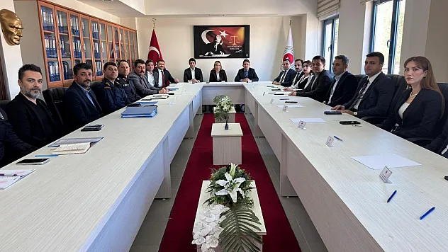 Marmaris'te Asayiş Ve Güvenlik Toplantısı yapıldı