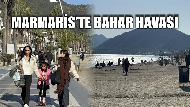 Marmaris'te bahar havası