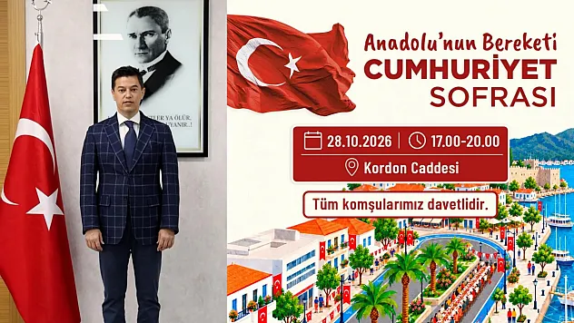 Marmaris'te Cumhuriyet Bayramı şöleni yaşanacak