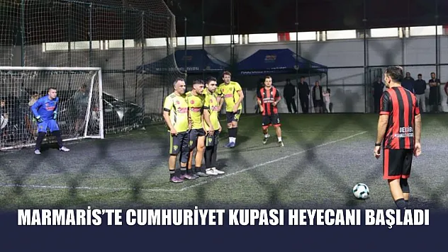 Marmaris'te Cumhuriyet Kupası heyecanı başladı