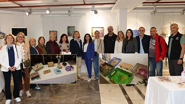 Marmaris'te el emeği eserler görücüye çıktı