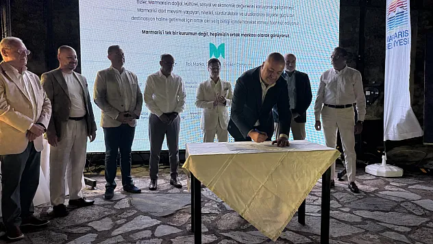 Marmaris'te 'Kent Markalaşması' projesi kapsamında işbirliği lansmanı yapıldı