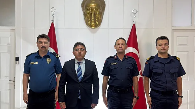 Marmaris'te okul güvenliği ve asayiş tedbirleri görüşüldü