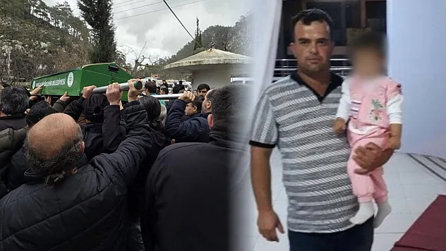 Marmaris'te selde hayatını kaybeden belediye işçisi toprağa verildi