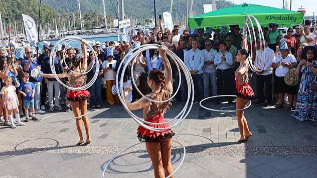 Marmaris'te sonbaharın ritmi Oktoberfest'le yükseldi