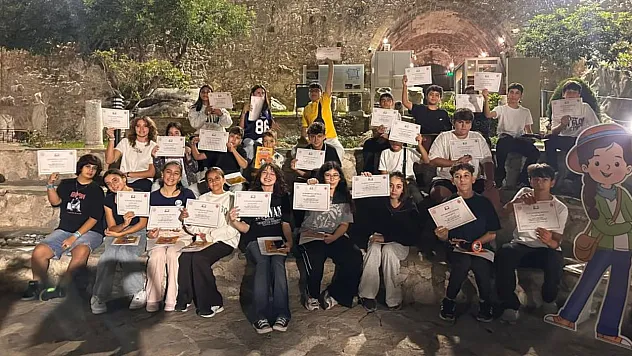 Marmaris'te Türkçe dersi müzeye taşındı