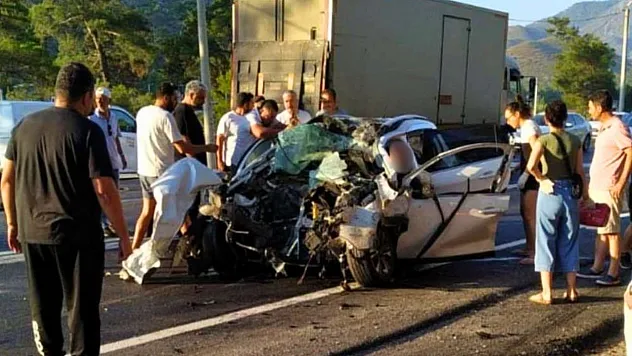 Marmaris'teki kazada 16 yaşındaki çocuk hayatını kaybetti