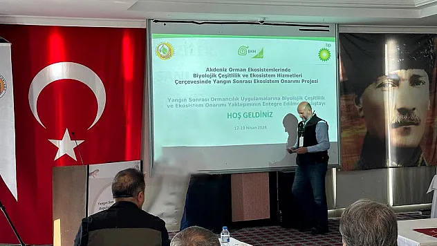 Marmariste Orman yangınları ile ilgili seminer yapıldı