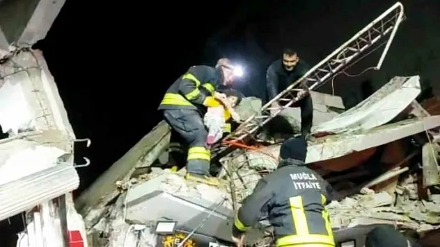 MASAL BEBEĞİ 44 SAAT SONRA MUĞLA İTFAİYESİ KURTARDI