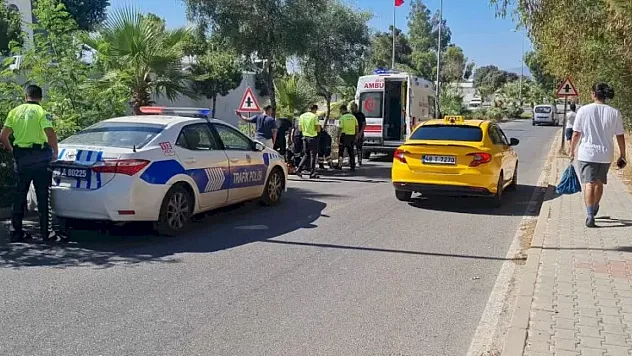 Mazgal Çukuruna Girip Kaza Yaptı