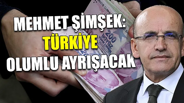 Mehmet Şimşek: Türkiye olumlu ayrışacak