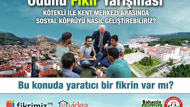 Menteşe Belediyesi'nden ödüllü fikir yarışması