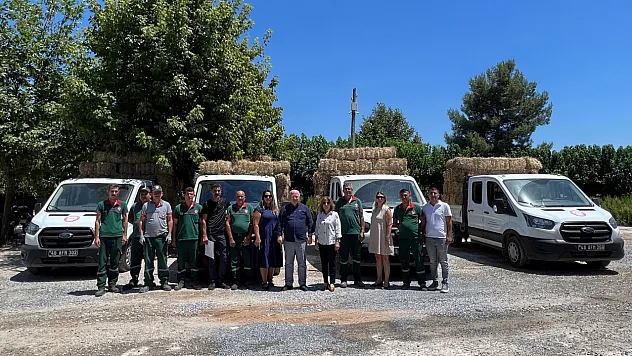 Üreticilere Saman Balyası Desteği